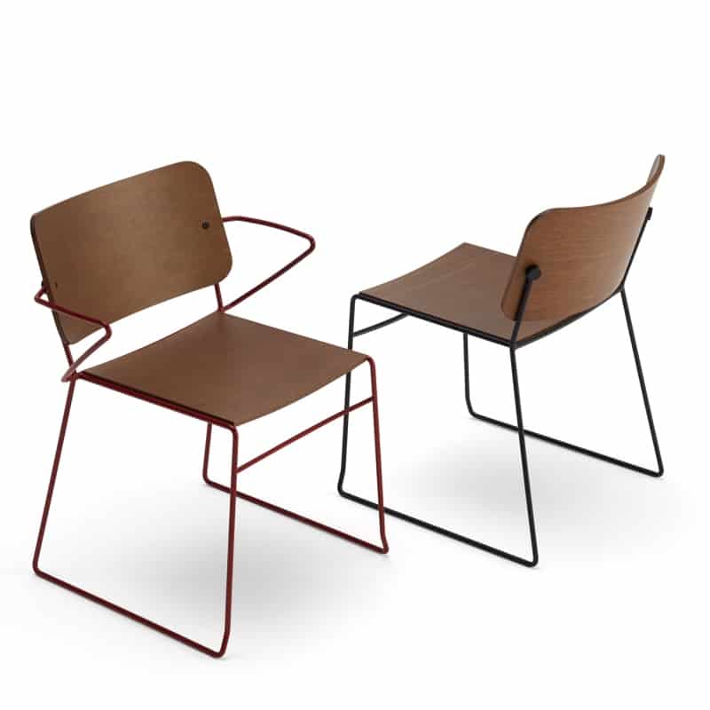 Cathedral Stacking Chair