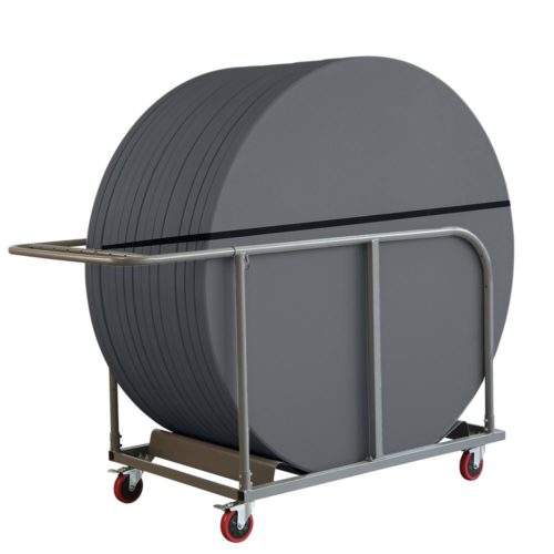4ft Circular Tables and Trolley Package
