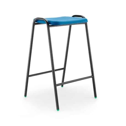 Hille Polypropylene Flat Top Classroom Stool