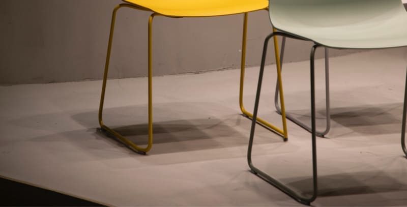 Metal Stacking Chairs