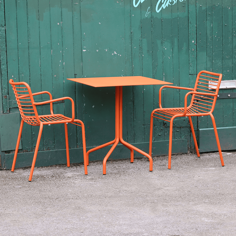 Vine Outdoor Pedestal Tables - Image 8