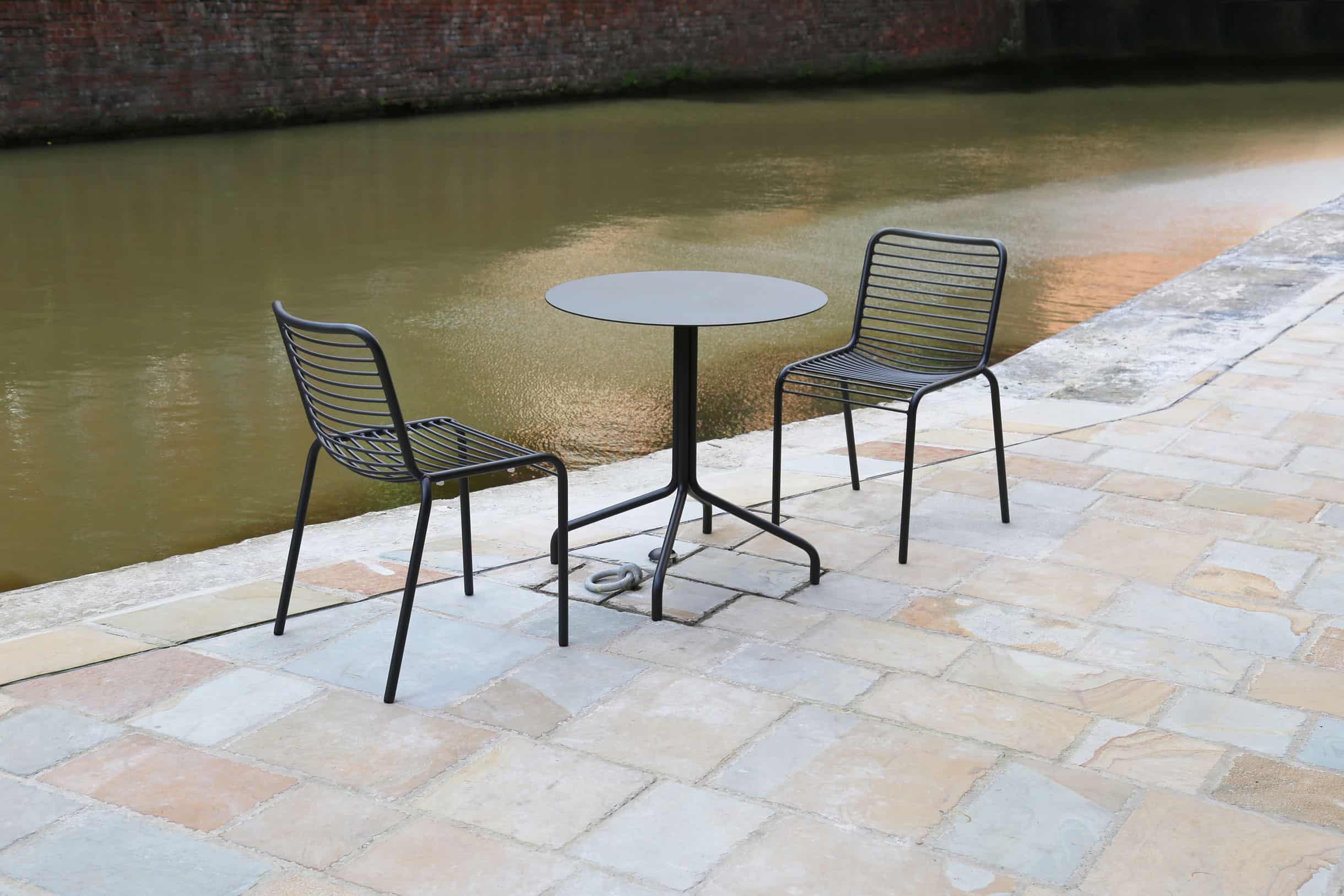 Vine Outdoor Pedestal Tables - Image 4