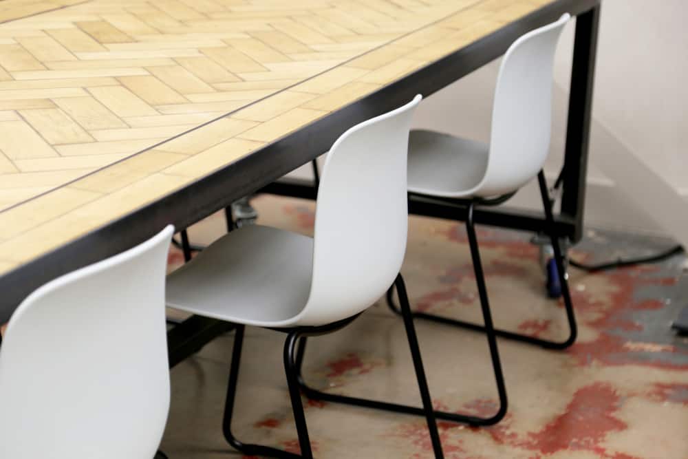 The Flux is a stylish yet practical plastic chair.