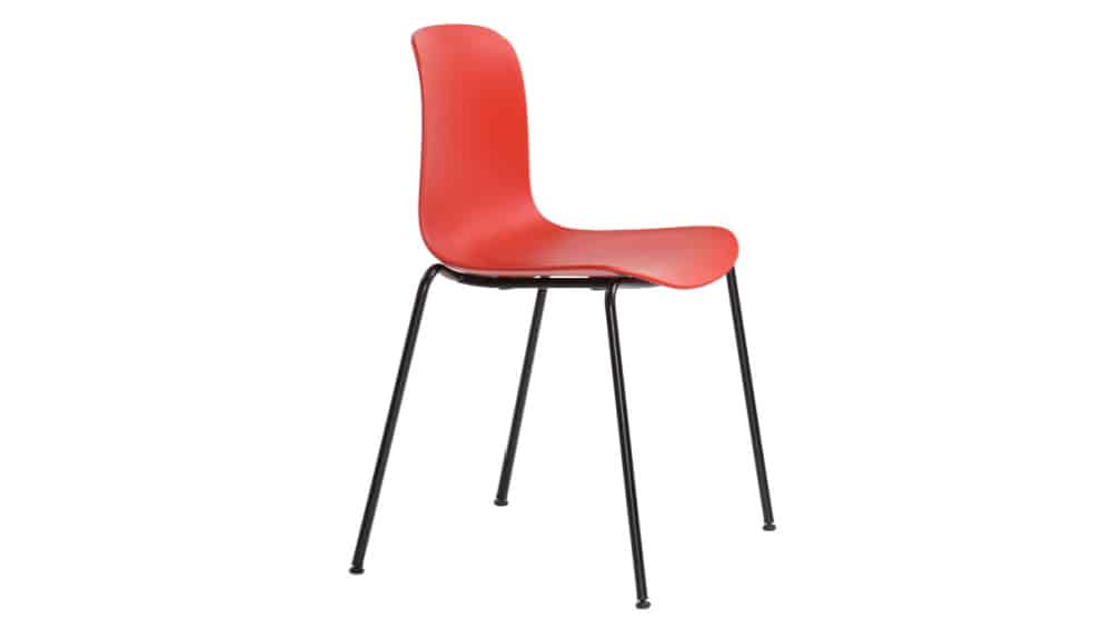 The Flux is a British-made plastic chair.