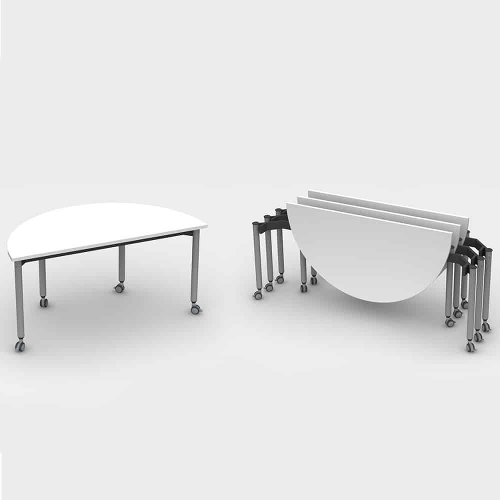 750 Semi-Circle Folding Table
