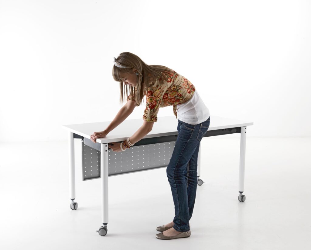 Kite 750 Rectangle folding table mechanism
