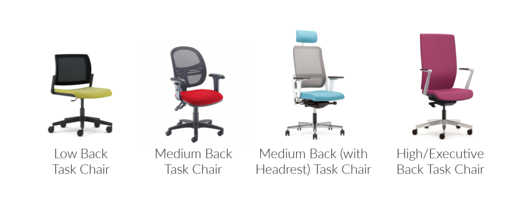 Task Chair Back Heights