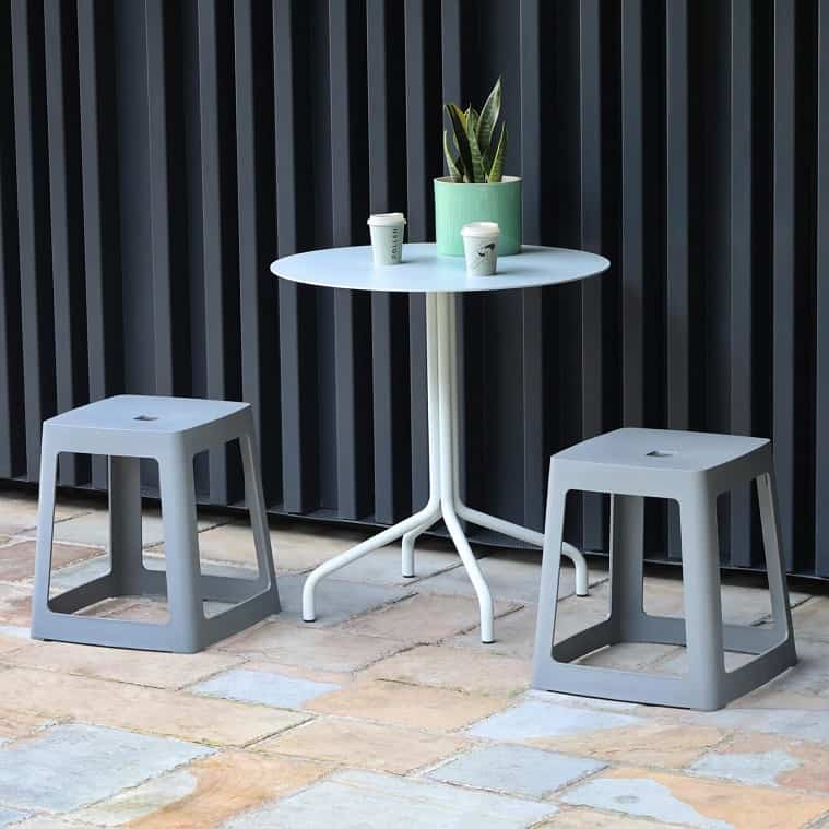 Vine Outdoor Pedestal Tables - Image 3