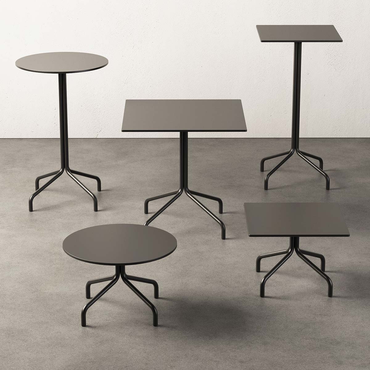 Vine Outdoor Pedestal Tables - Image 10