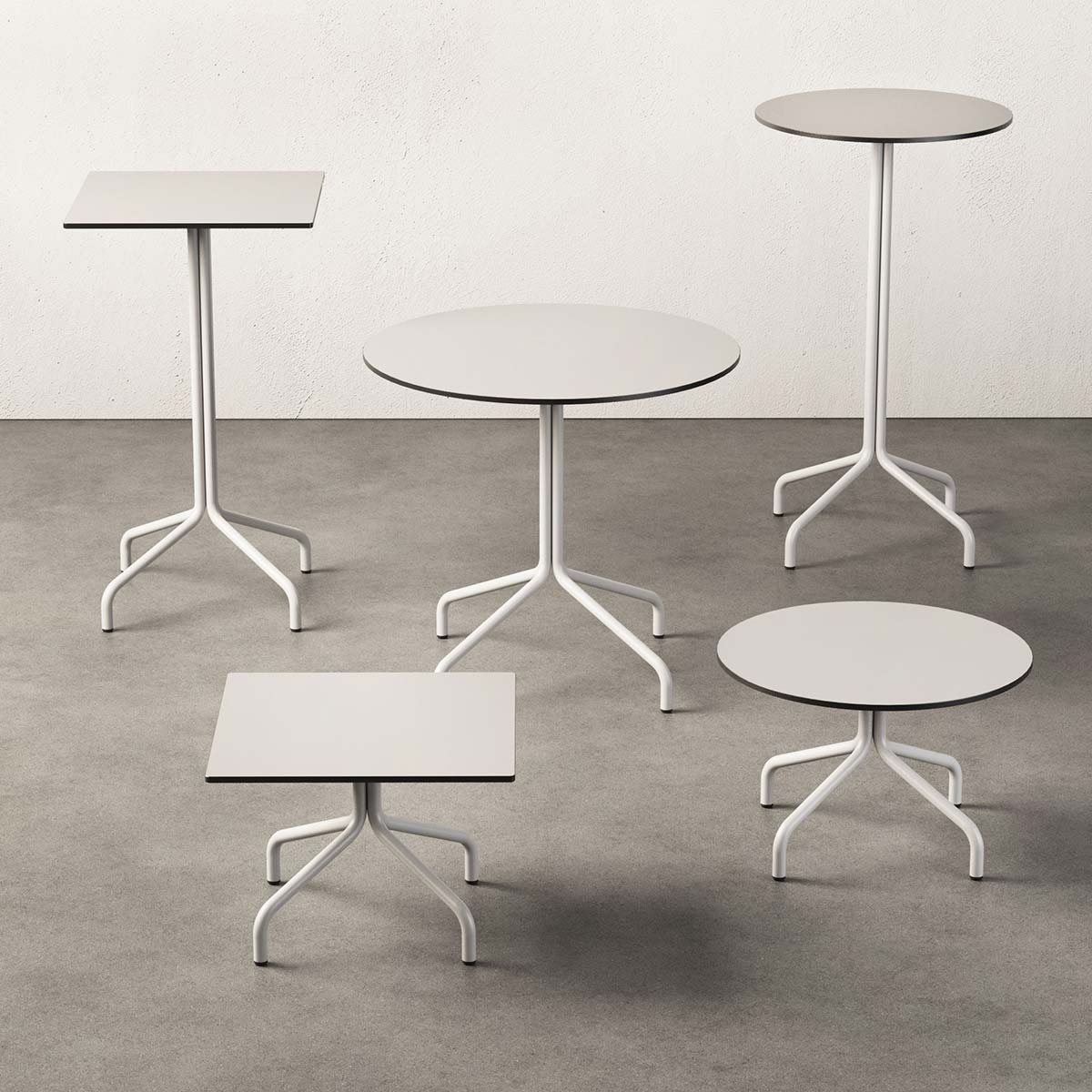 Vine Outdoor Pedestal Tables - Image 11