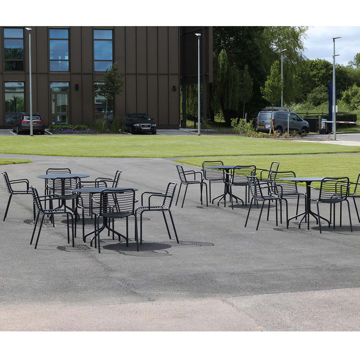Vine Outdoor Pedestal Tables - Image 12