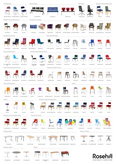 Brochure Downloads | Rosehill | Contract Furniture
