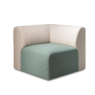 Single seat with back & left arm lush