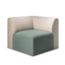 Single seat with back & right arm lush