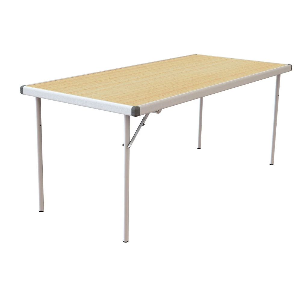 Fastfold table beech