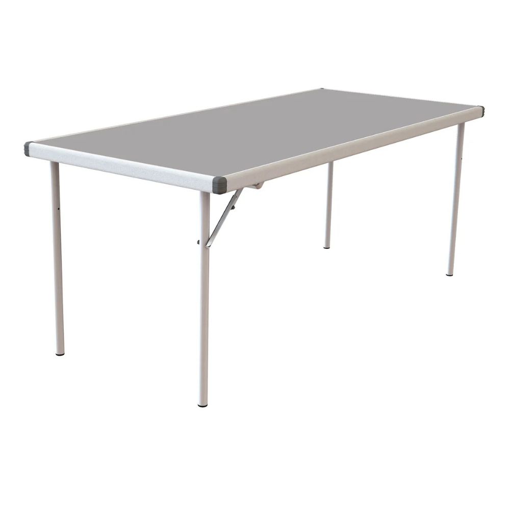 Fastfold table grey