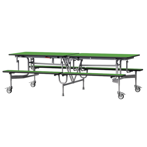 GoRoll Folding Table with Benches