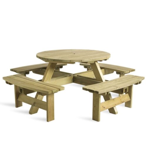 Round Picnic Tables