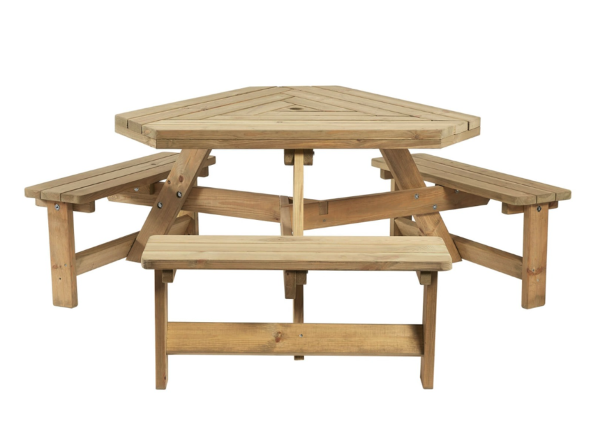 Triangular Picnic Bench